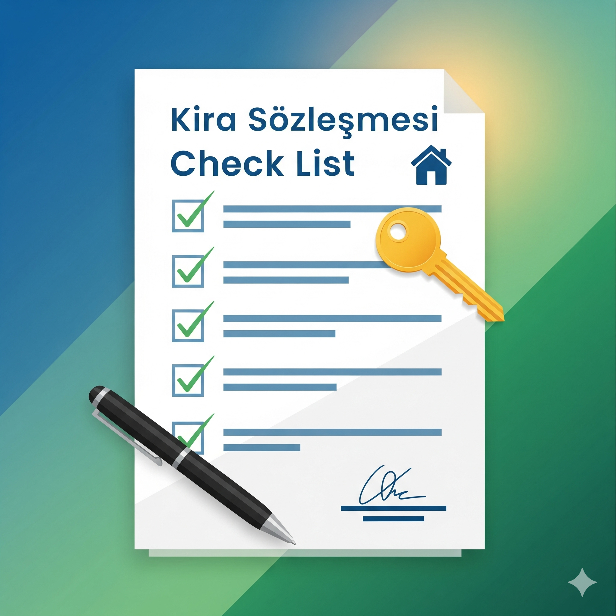 Kira Sözleşmesi Checklist: Kiracı ve Kiraya Verenler İçin Rehber
